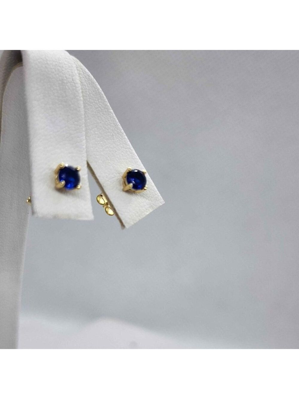 NEW Sterling Silver 925 Royal Blue GemStone Studs - Earrings